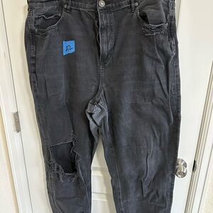 American Eagle highest rise 90s boyfriend jeans